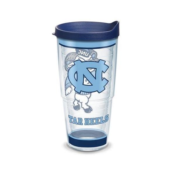 Tervis Tumbler Tervis 6027346 24 oz University of North Carolina Traditional Double Wall Tumbler Multicolor 6027346